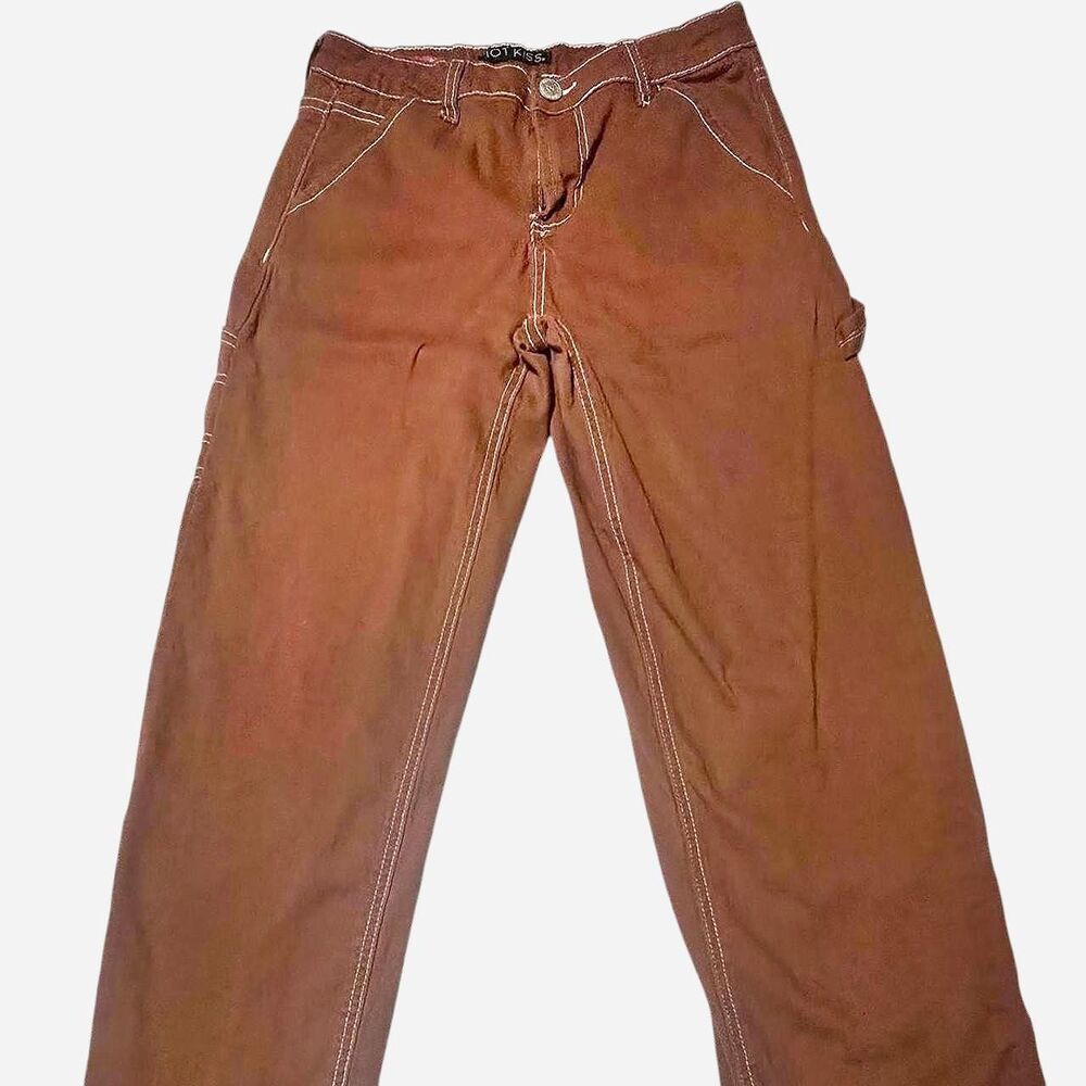 Brown Carpenter Pants From Hot Kiss Size 5